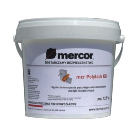 Swelling paste with graphite MERCOR Polylack KG 12,5 kg