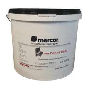 Flexible intumescent paint MERCOR Polylack Elastic 12,5 kg
