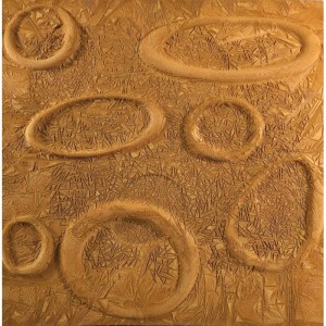Panel dekoracyjny 48x48cm izolacja termiczna i akustyczna Circles - 216 paneli - 49,68m2